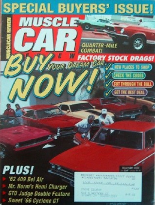 MUSCLE CAR REVIEW 2000 NOV - RAM AIR III, AMX, DRAGS